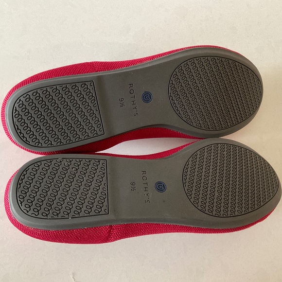 ROTHY’S  Red Round Toe Size 9.5 - Picture 8 of 8